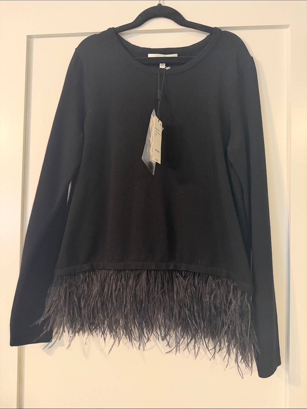 Milly feather sweater